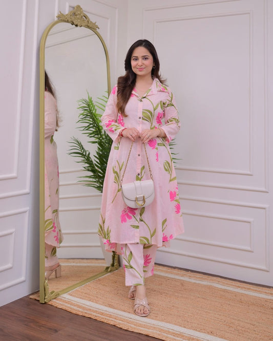 Zarika – Gulabi Blossom Cord-set