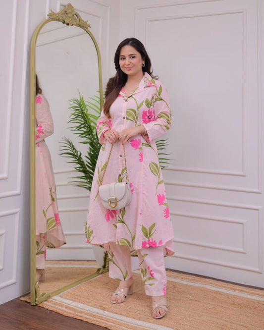 Zarika – Gulabi Blossom Cord-set